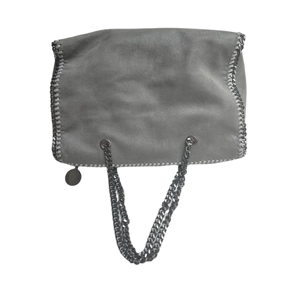 Stella McCartney Grey Vegan Suede Tote - Picture 9 of 11